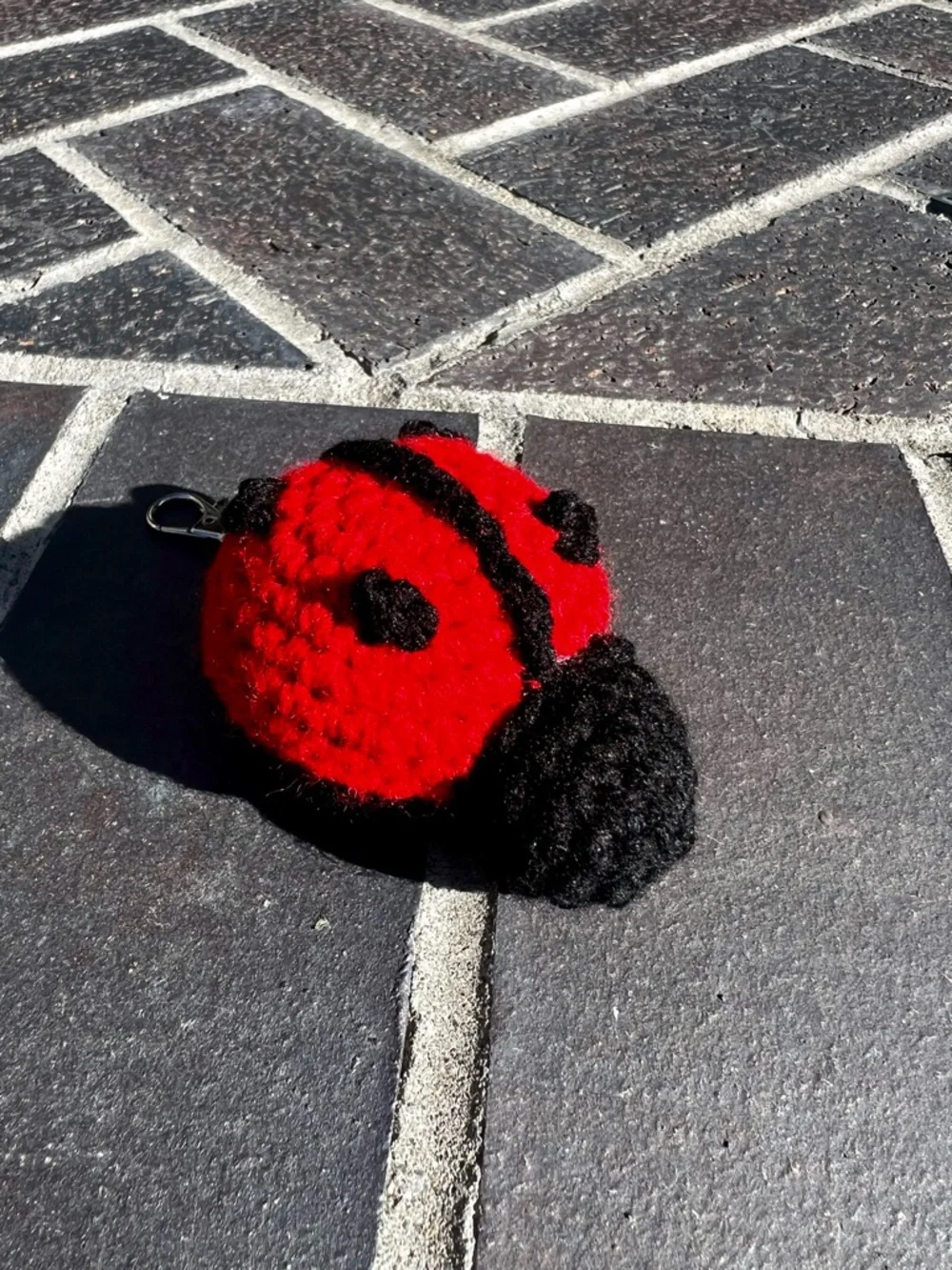 3/$20 Hand Crocheted Lucky Little Ladybug Keychain! - Picture 9 of 16